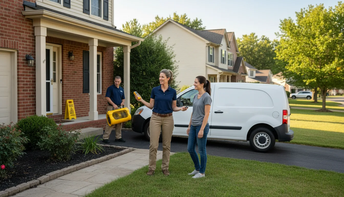 Water restoration image for Home Water Damage Repair in Bates City, MO